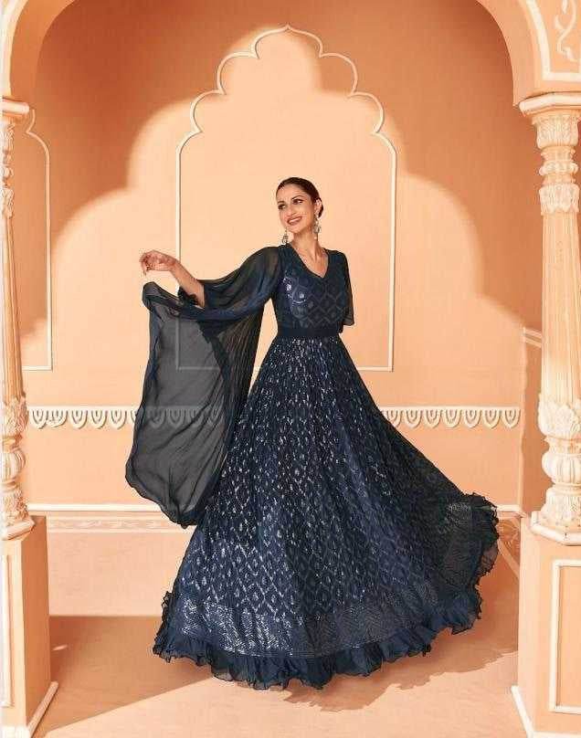 Designer Party Wear Dress - MYLUXURY LANE ENTERPRISE